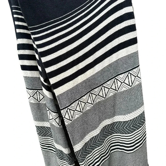 Ruby Moon women's size large sleeveless cardigan cream and black - Picture 3 of 4